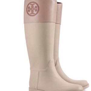 Tory Burch Women's Beige Rain Boots